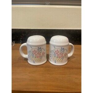 Haviland Country Basket salt and pepper